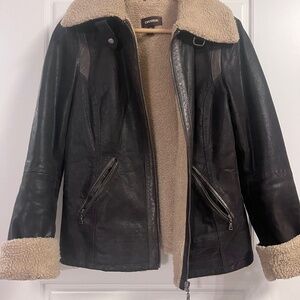 Danier Shearling and leather jacket